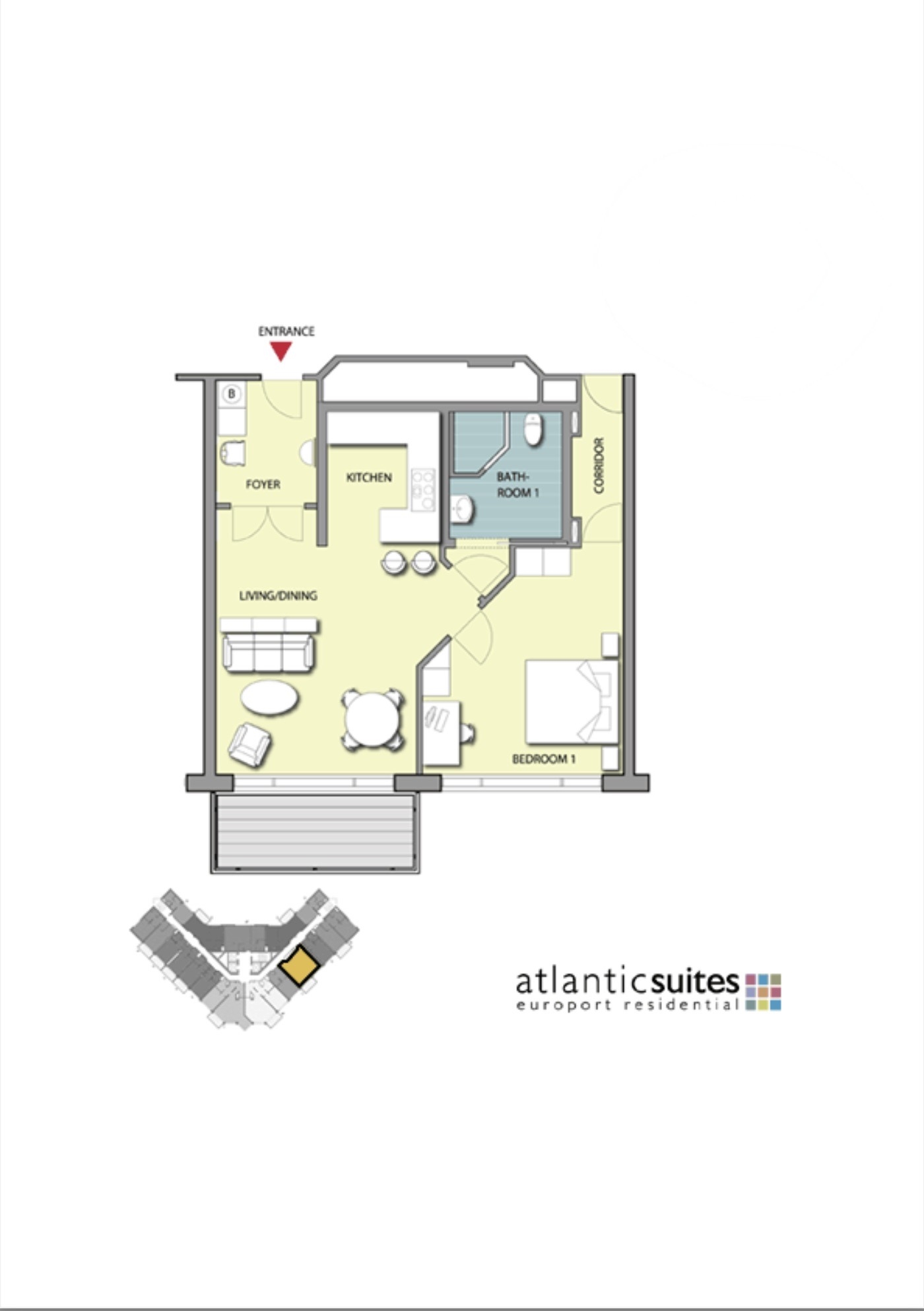 PG8823 Apartment Atlantic Suites Property Gibraltar